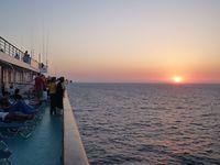 Atardecer en el Egeo